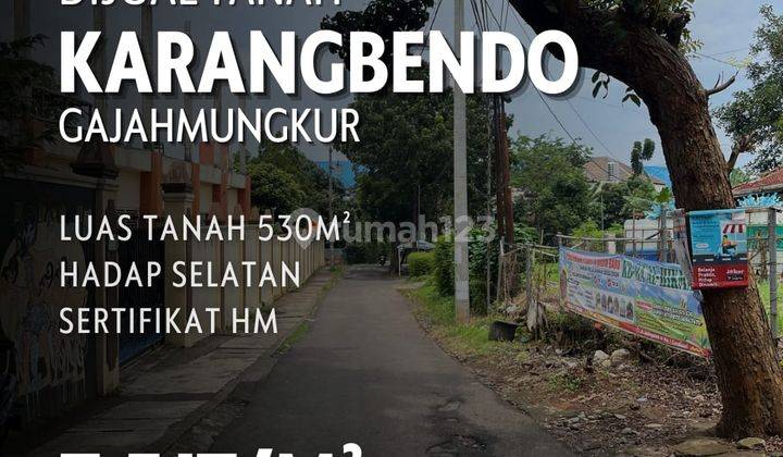 Tanah di Karangbendo Gajahmungkur Semarang 1