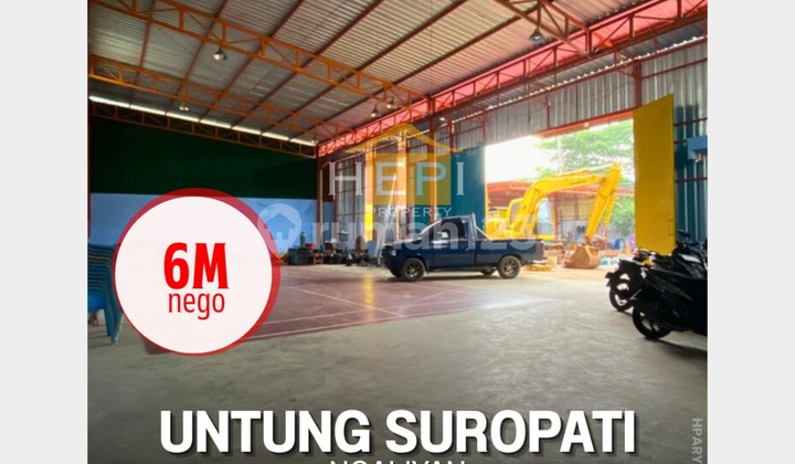 Gudang siap pakai di Untung Suropati Ngaliyan Semarang 1
