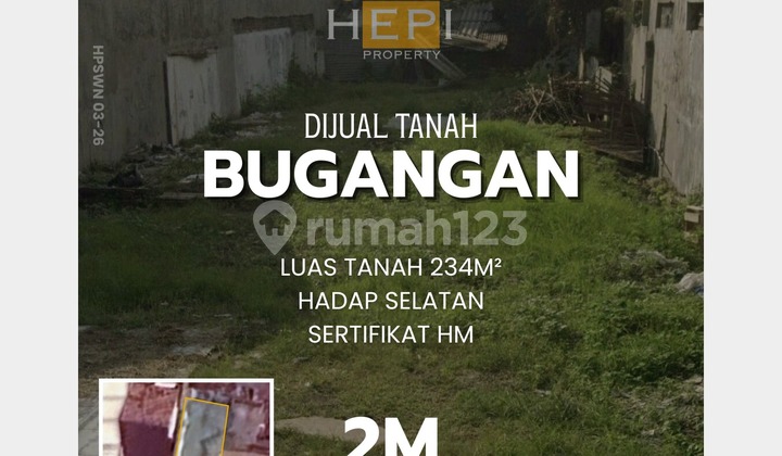 Tanah Tengah Kota di Bugangan Raya Semarang Timur 1
