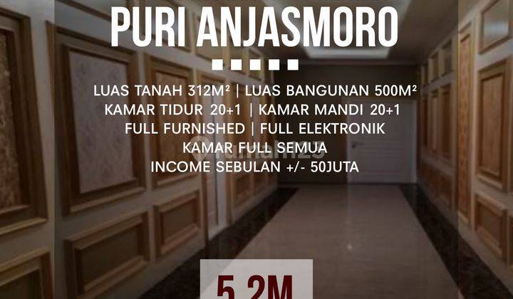 Rumah Kost Mewah di Puri Anjasmoro, Semarang. 1