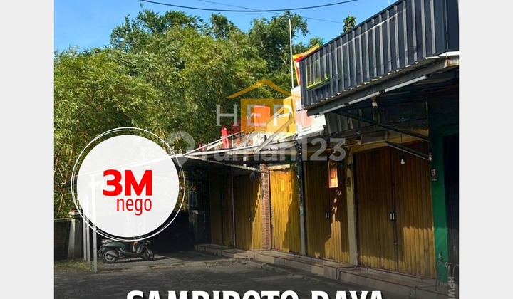 Strategic Roadside Shophouse on Sambiroto Raya, Semarang 1