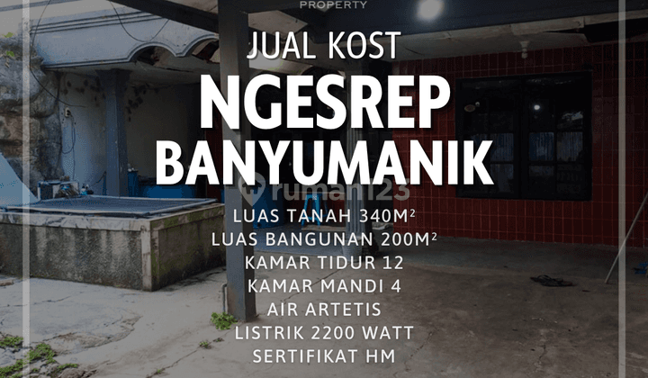 Rumah Kost di Ngesrep Banyumanik Semarang 1