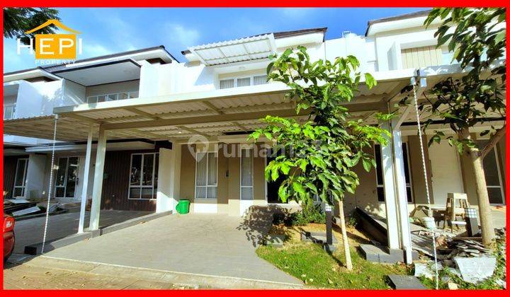 Jual Rugi, Rumah Full Furnished Kondisi Bagus di Paramount Village 1