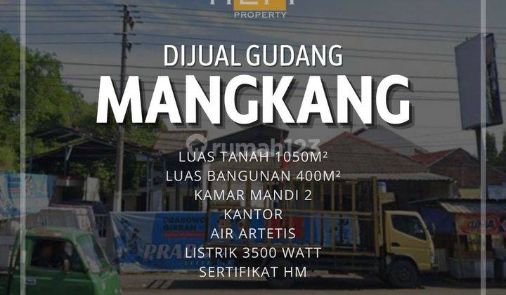 Gudang Lokasi Strategis di Mangkang Semarang Barat  1