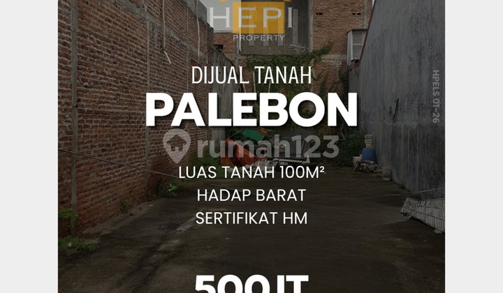 Tanah Tengah Kota di Panda Palebon Semarang Timur 1