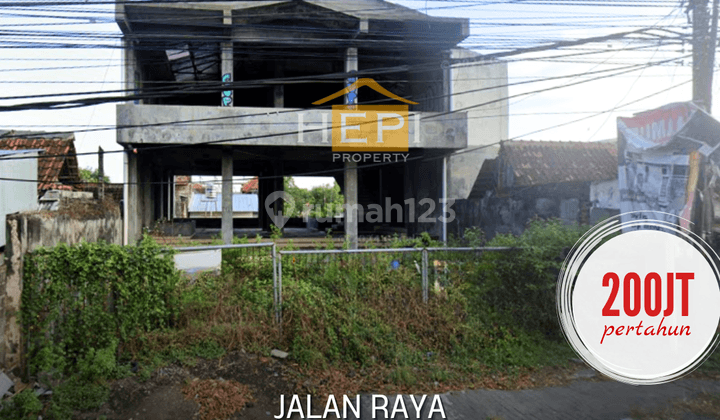Gedung di Jalan Raya Solo-Yogyakarta Hitung tanah  1