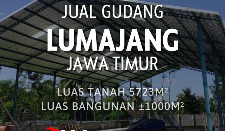 Gudang dan kantor baru gress di pasirian, Lumajang, Jawa Timur 1