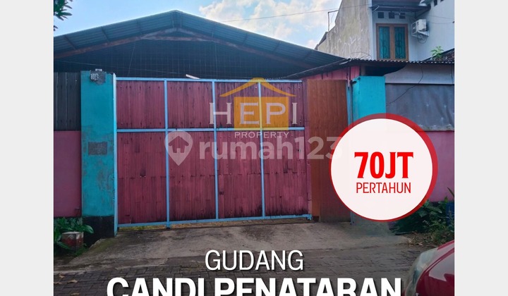 Gudang siap pakai di Candi Penataran Semarang