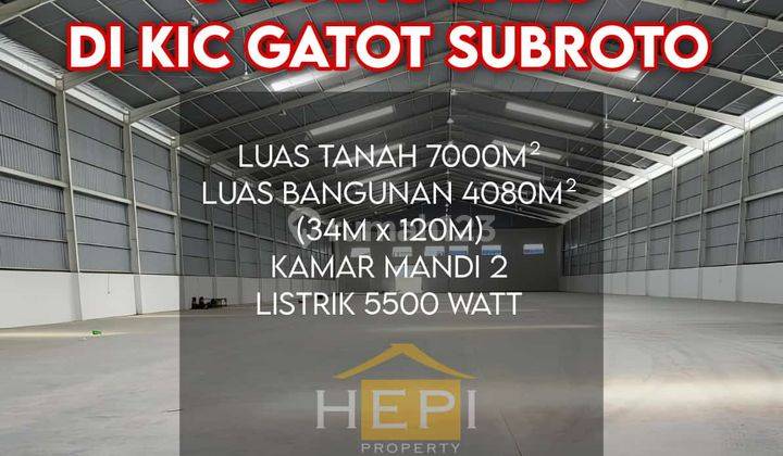  Gudang di Kawasan Industri Candi Gatot Subroto Gatsu  1