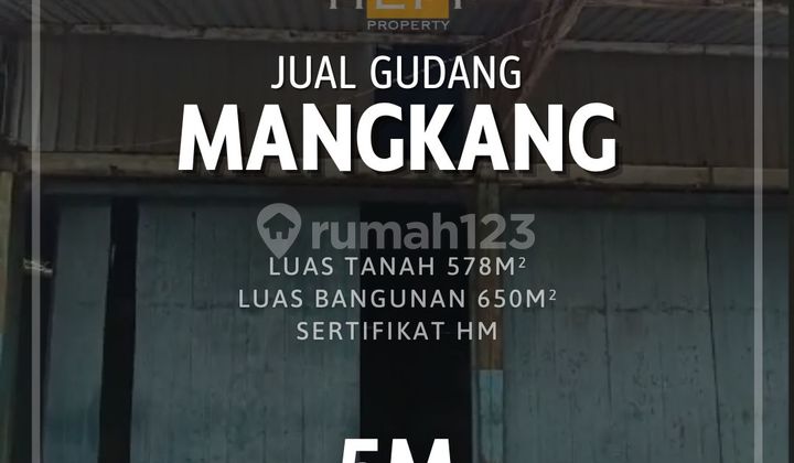 Gudang di Randu Garut Mangkang Semarang Barat  1