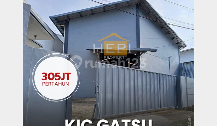 Gudang Luas Siap Pakai di Kic Gatsu Semarang Barat 1