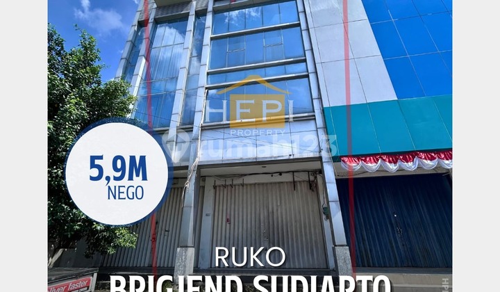 Ruko 3 lantai di Brigjend Sudiarto Semarang 1
