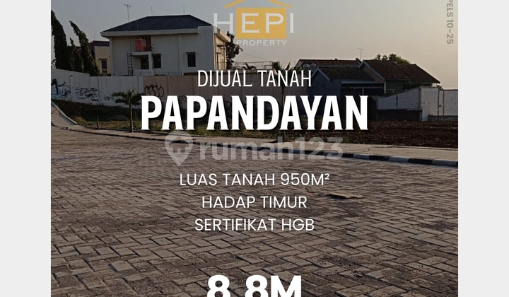 Land in Papandayan Gajah Mungkur Semarang 1