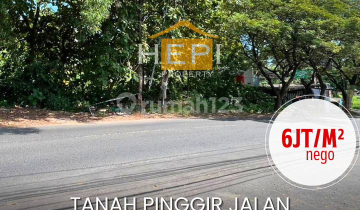 Tanah Pinggir Jalan Raya di Mangunharjo Semarang 1