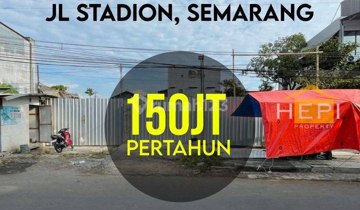 Tanah Kosong di Jl Stadion Lokasi Strategis, Cocok Untuk Usaha 1