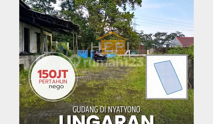 Large Warehouse, Fuso Trucks Can Enter in Ungaran Semarang 1