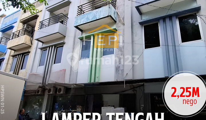 Shop house in Lamper Tengah Semarang, 200 m to Majapahit Road. 1