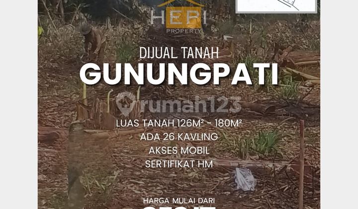 Plot of Land in Kandri, Gunungpati, Semarang 1