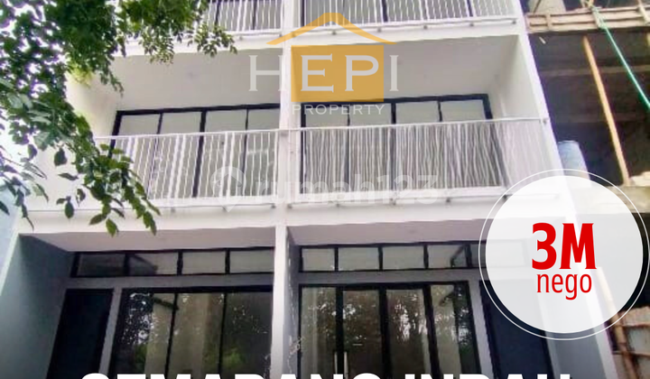 Ruko Baru 3 lantai strategis di Semarang Indah 1