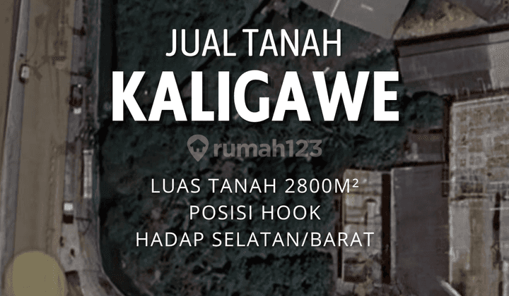 Tanah posisi hook luas di Kaligawe Semarang Utara 1