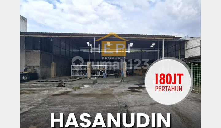 Gudang luas siap pakai di Hasanudin Semarang 1