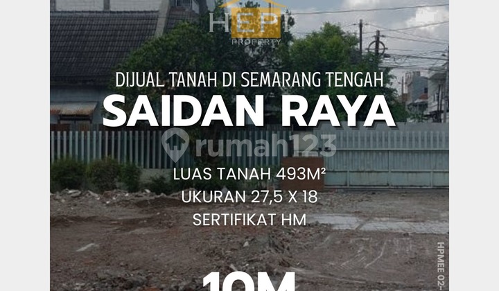 Central City Land in Saidan Raya, Central Semarang 1