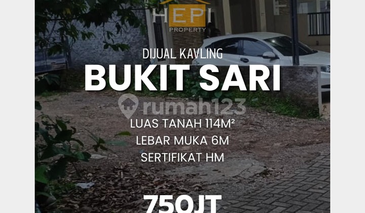 Ready-to-build plot in Bukit Sari Ngesrep, Banyumanik 1