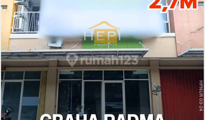 2-Story Shop House in Graha Padma, West Semarang 1