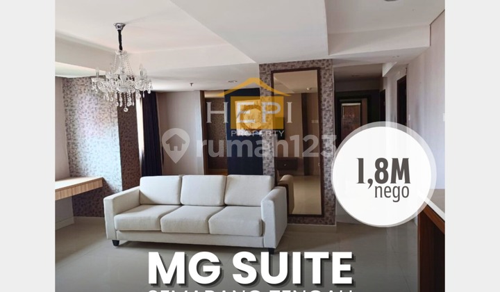 Cheap Connecting Unit MG Suite Apartment Semarang 1