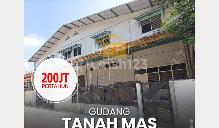 Gudang Siap Pakai di Tanah Mas Semarang Utara 1