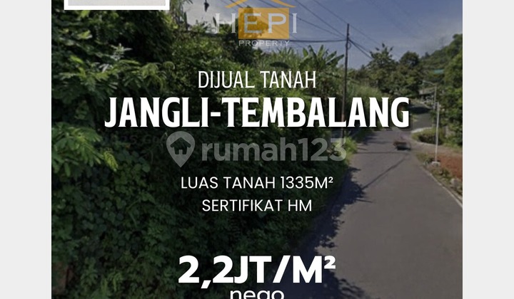 Wide Land Near Toll in Jangli Tembalang Semarang 1