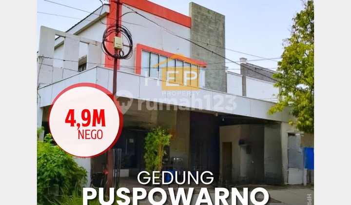 Bangunan gedung semi furnished di tengah kota Semarang 1