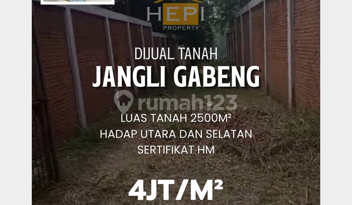 Extensive Land Near Toll in Jangli Gabeng Semarang 1