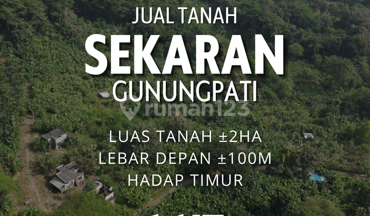 Tanah di Sekaran Gunungpati Semarang dekat UNNES 1