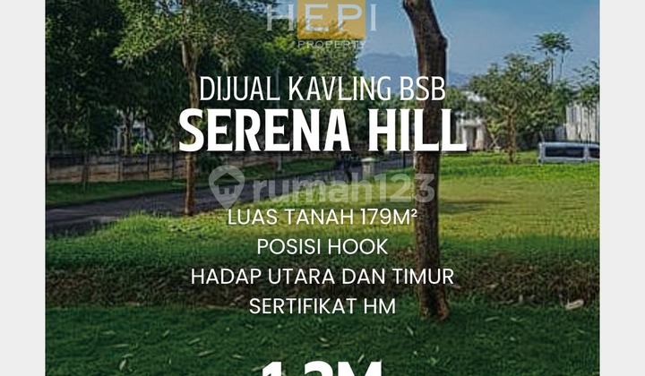 Tanah Kavling di Serena Hill Citraland BSB Semarang 1