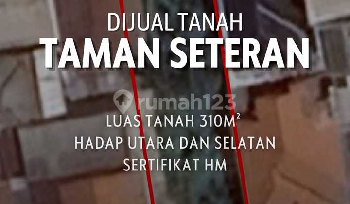 Tanah tengah kota di Taman Seteran Semarang 1