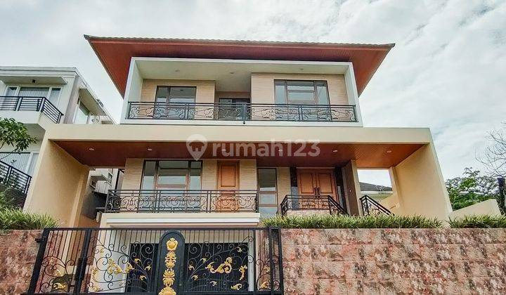 Rumah Mewah 2 Lantai With Green Area View Mountain In Sentul City 2