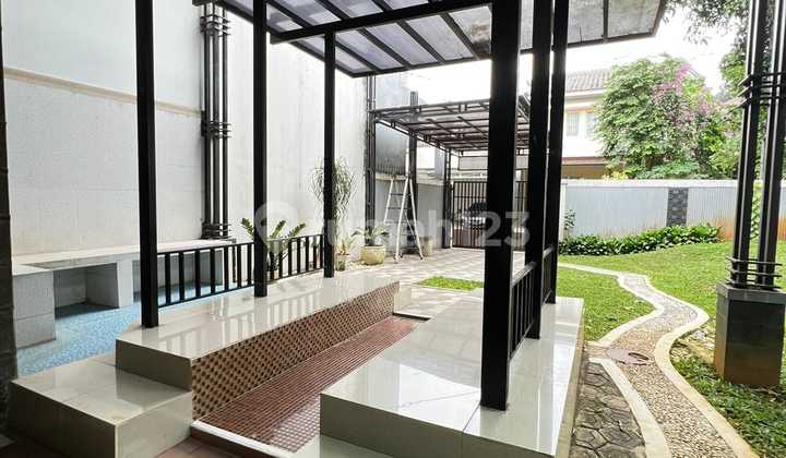 Rumah 2 Lantai SHM Front Green Area In Sentul City, Bogor