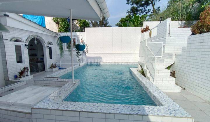 Aesthetic House With Instagramable Interior, Private Pool, Semi Furnish , Sentul City Bogor 1