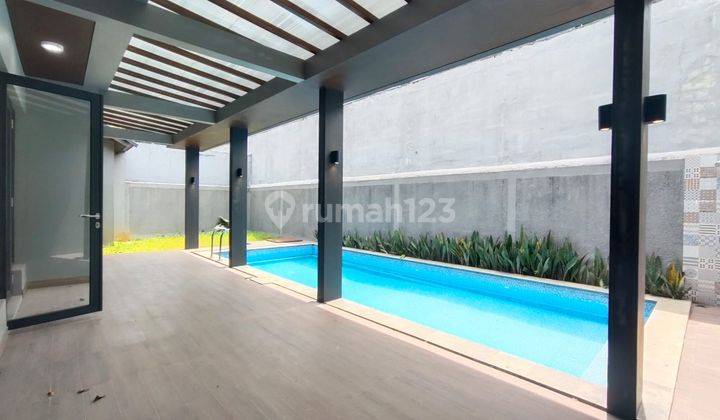 Rumah Modern Private Pool Di Cluster Terdepan Deket Exit Tol Dan Aeon Mall Taman Luas Sentul City Bogor 2