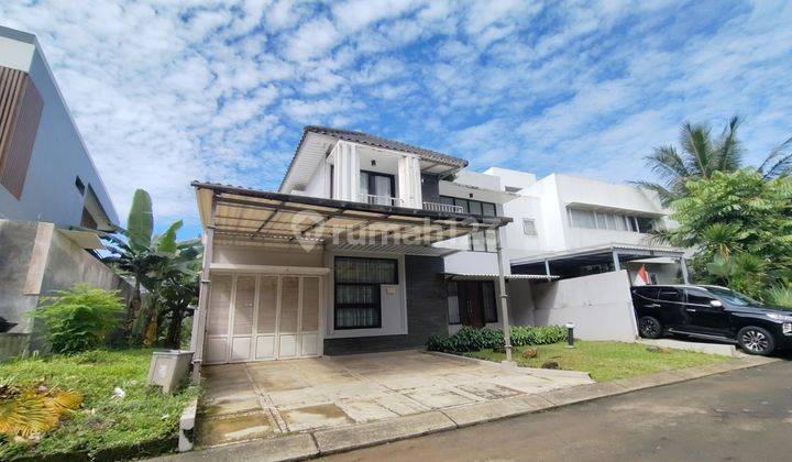 Rumah Siap Huni Full Furnish Dengan Taman Depan Dan Belakang Di Sentul CIty Bogor 1