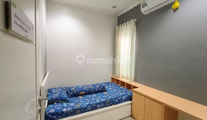 Rumah Furnish Dekat Dari Pos Satpam, 2 Kamar Di Sentul City Bogor 2