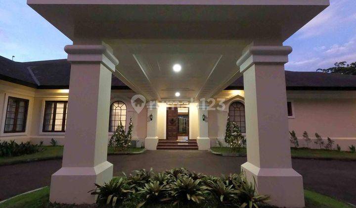 Rumah Super Mewah Invinity Full Taman Luas Sejauh Mata Memandang Sentul City 2