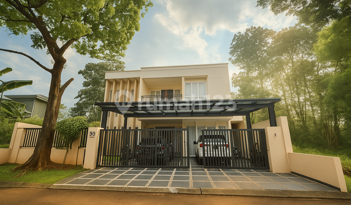 Luxury Furnished House dengan Rooftop Sentul City | Interior Cantik