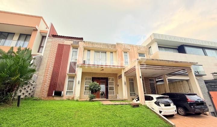 Rumah Murah Depan Green Area Semi Furnish Dilengkapi Kolam Renang Sentul City Bogor 2