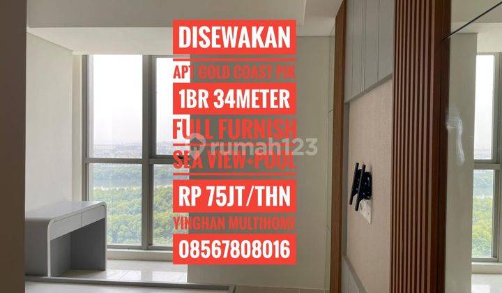 Apartemen Gold Coast Pik - Full Furnish -  1