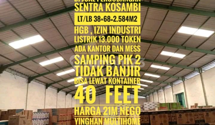 Gudang Langka Di Sentra Kosambi!! Gudang Langka Di Sentra Kosambi!!