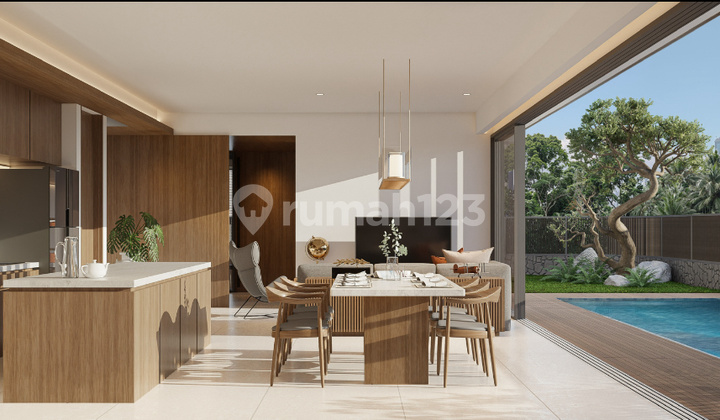 Modern Minimalist 2-Story Pool House Ready to Live In Beautiful Home in Pondok Indah 2