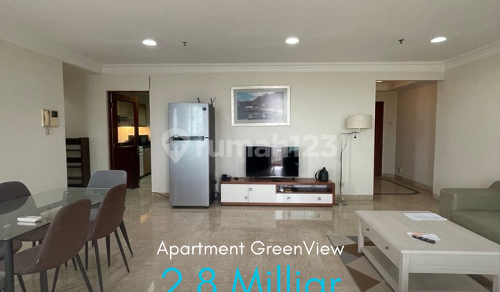 Apartemen Nuansa Hijau Greenview 2 Bedroom Full Furnished Apartemen Tower C 2 Kamar Tidur Furnished