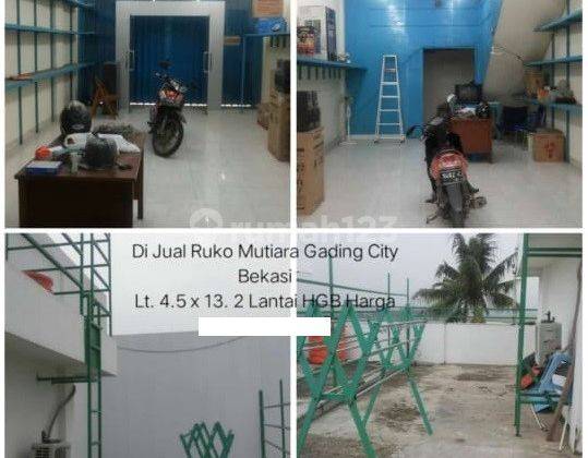 Ruko 2 Lantai di Mutiara Gading City Kondisi Rapi Siap Pakai 71568 Mar 2